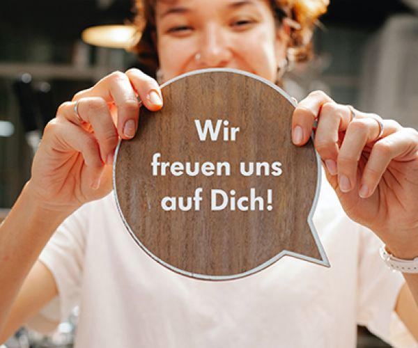 Wir freuen uns auf Dich!